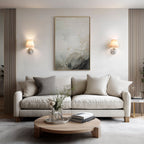 CURVED WIRELESS WALL SCONCE