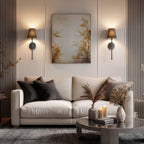 WIRELESS DARK WALL SCONCES (SET OF 2)