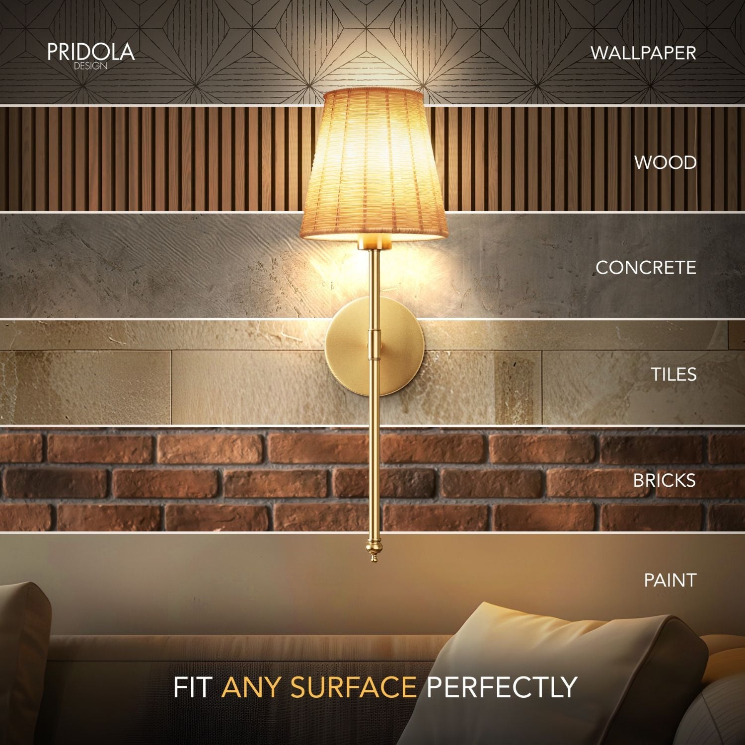 PALM WALL SCONCES (SET OF 2)