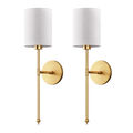 WIRELESS CYLINDRICAL WALL SCONCES (SET OF 2)