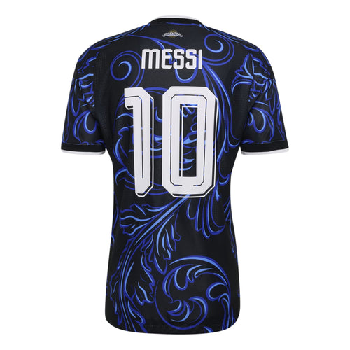 Argentina 26 Messi Away Authentic Jersey - Unisex