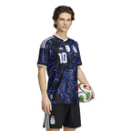 Argentina 26 Messi Away Authentic Jersey - Unisex