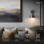 INDUSTRIAL WIRELESS WALL SCONCE