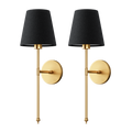 WIRELESS DARK WALL SCONCES (SET OF 2)