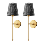 WIRELESS METALLIC WALL SCONCES (SET OF 2)