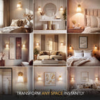 NATURAL IVORY WALL SCONCE