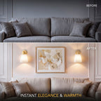 NATURAL IVORY WALL SCONCE